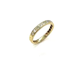 1/2 CTW 9-Stone Channel Set Diamond Band