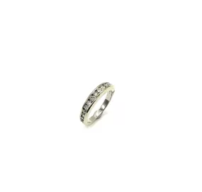 1/2 Ctw Round Diamond Channel Set Band