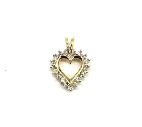 3/4 Ctw Diamond Heart Pendant