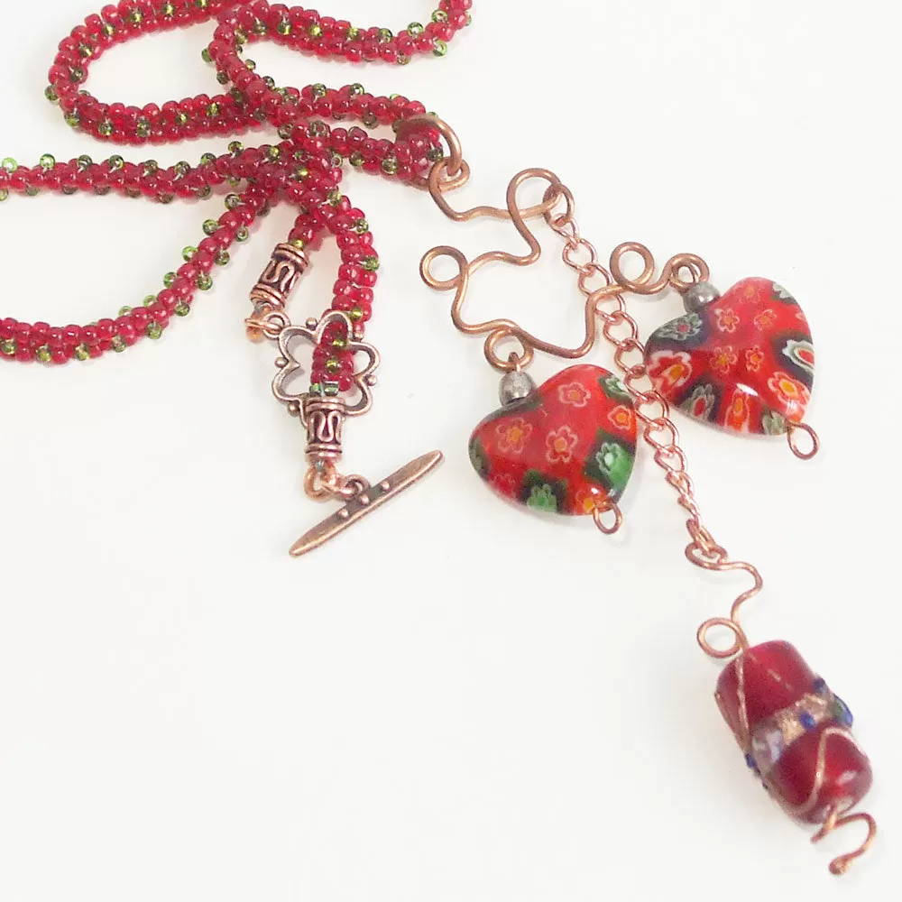 Calisto, Beaded Jewelry Necklace