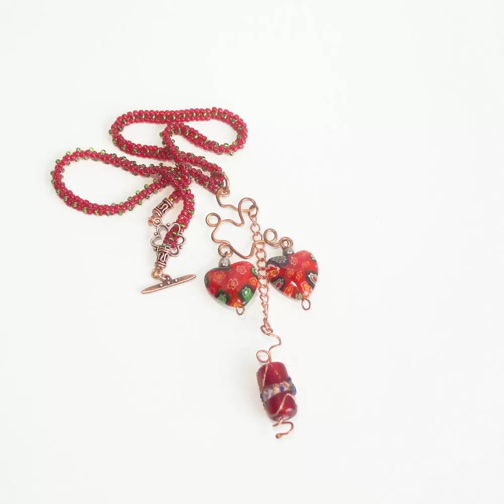 Calisto, Beaded Jewelry Necklace