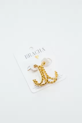 Lazo Hoops, Gold | BRACHA