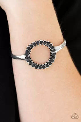 Paparazzi Divinely Desert - Black Bracelet